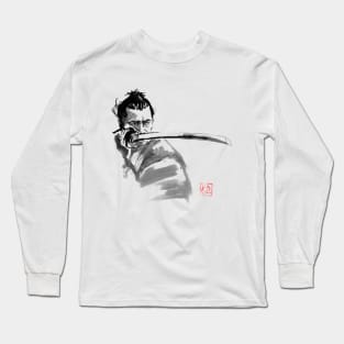 samurai en garde 02 Long Sleeve T-Shirt